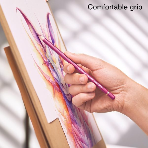 Artisto Premium Watercolor Pencils | Set of 72, Quality 3.5mm Soft Core Leads, Water-Soluble Pencils, Perfect for Beginner & Advanced Artists - Image 7